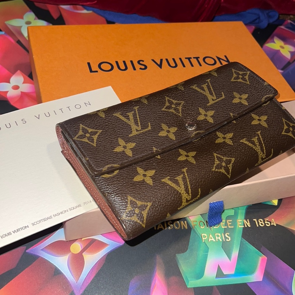 Louis Vuitton Brown Monogram Wallet